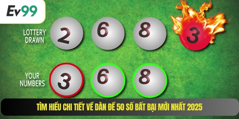 Tìm hiểu chi tiết về dàn đề 50 số bất bại mới nhất 2025