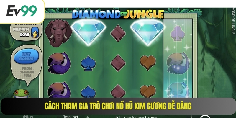 Cách tham gia trò chơi nổ hũ kim cương dễ dàng